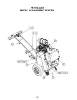 Предварительный просмотр 42 страницы Crafco MODEL 30 PAVEMENT ROUTER Parts Manual