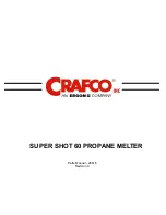 Crafco SUPER SHOT 60 Parts Manual preview