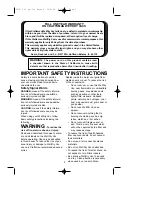 Предварительный просмотр 2 страницы Crafstman 113.17066 Owner'S Manual