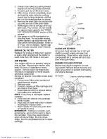 Предварительный просмотр 21 страницы Crafstman 917.273823 18.5 HE Owner'S Manual