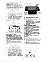 Предварительный просмотр 27 страницы Crafstman 917.273823 18.5 HE Owner'S Manual