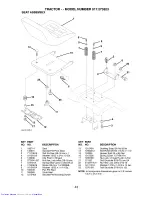 Предварительный просмотр 43 страницы Crafstman 917.273823 18.5 HE Owner'S Manual