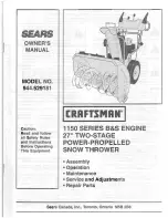 Crafstman 944.5291 81 Owner'S Manual preview