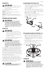 Предварительный просмотр 9 страницы Crafstman CMCSTSB970 Instruction Manual