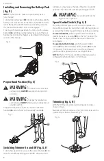 Предварительный просмотр 10 страницы Crafstman CMCSTSB970 Instruction Manual