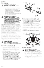 Предварительный просмотр 22 страницы Crafstman CMCSTSB970 Instruction Manual