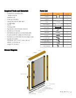 Предварительный просмотр 2 страницы CraftBilt Materials RETRACTABLE PLEATED SCREEN
ST Instructions