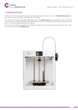 Preview for 3 page of CraftBot FLOW WIDE XL User Manual