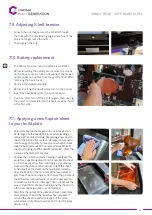 Preview for 42 page of CraftBot FLOW WIDE XL User Manual