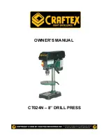 Предварительный просмотр 1 страницы Craftex CT024N Owner'S Manual