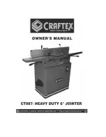 Предварительный просмотр 1 страницы Craftex CT087 Owner'S Manual