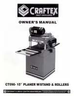 Craftex CT090 Owner'S Manual preview