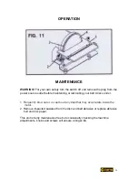 Предварительный просмотр 16 страницы Craftex CT148 User Instructions