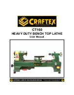 Craftex CT160 User Manual preview