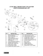 Предварительный просмотр 12 страницы Craftex CT167 User Manual