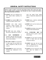 Preview for 3 page of Craftex CT174 User Manual