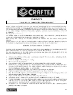 Preview for 20 page of Craftex CT174 User Manual