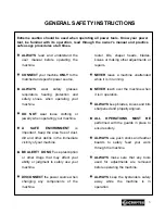 Preview for 3 page of Craftex CT180 User Manual