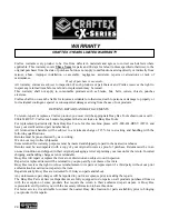 Предварительный просмотр 24 страницы Craftex CX08HC User Manual