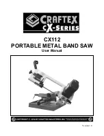 Craftex CX112 User Manual preview