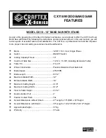 Preview for 5 page of Craftex CX118 User Manual