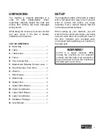 Preview for 7 page of Craftex CX118 User Manual