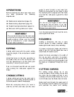 Preview for 17 page of Craftex CX118 User Manual