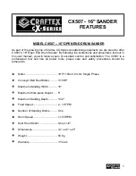 Preview for 5 page of Craftex CX507 User Manual