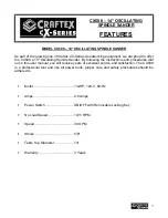 Preview for 5 page of Craftex CX508 User Manual