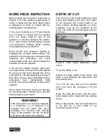 Preview for 10 page of Craftex CX509 User Manual