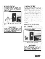 Preview for 11 page of Craftex CX509 User Manual