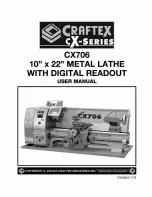 Craftex CX706 User Manual preview