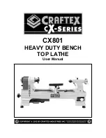 Craftex CX801 User Manual preview