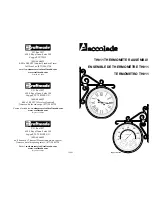 Preview for 1 page of Craftmade Accolade TH011 Assembling Instructions