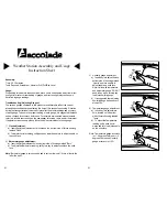 Предварительный просмотр 2 страницы Craftmade Accolade TH013 Install Manual