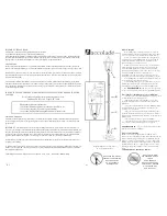 Preview for 2 page of Craftmade accolade Z9240 Operating Instructions