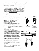 Предварительный просмотр 10 страницы Craftmade Anillo ANI36 Installation Manual