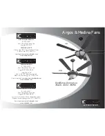 Preview for 1 page of Craftmade Argos AG52 Installation Instructions Manual