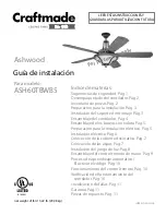 Preview for 13 page of Craftmade ASH60TBWB5 Installation Manual