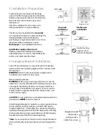 Предварительный просмотр 4 страницы Craftmade ATARA ATA52BNK5 Installation Manual