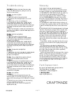 Предварительный просмотр 13 страницы Craftmade Beckham BEK54 Installation Manual