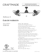 Предварительный просмотр 13 страницы Craftmade Bellows II Installation Manual