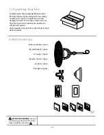 Предварительный просмотр 3 страницы Craftmade Bellows IV Installation Manual