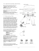 Предварительный просмотр 9 страницы Craftmade Builder Deluxe BLD52-3 light Installation Manual