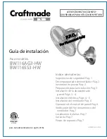 Preview for 9 page of Craftmade BW116AG3-HW Installation Manual