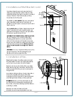 Предварительный просмотр 5 страницы Craftmade BW116AG3 Installation Manual