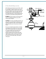 Предварительный просмотр 6 страницы Craftmade BW248AG6 Installation Manual