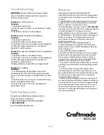 Предварительный просмотр 10 страницы Craftmade Cecilia CC52 Installation Manual