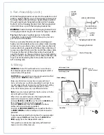 Предварительный просмотр 6 страницы Craftmade Cecilia Unipack CCU52 Installation Manual