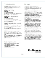 Предварительный просмотр 10 страницы Craftmade Cecilia Unipack CCU52 Installation Manual